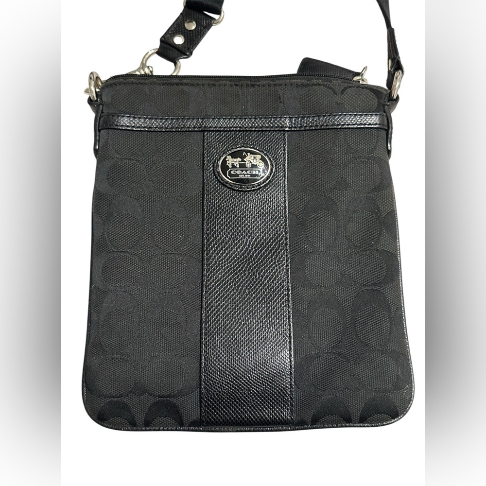 Coach Black Messenger Bag - Picture 2 of 7